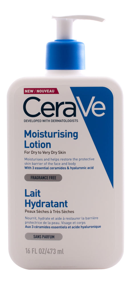 CeraVe Moisturizing Face & Body Lotion | 473 ml fra CeraVe på Mecindo.dk