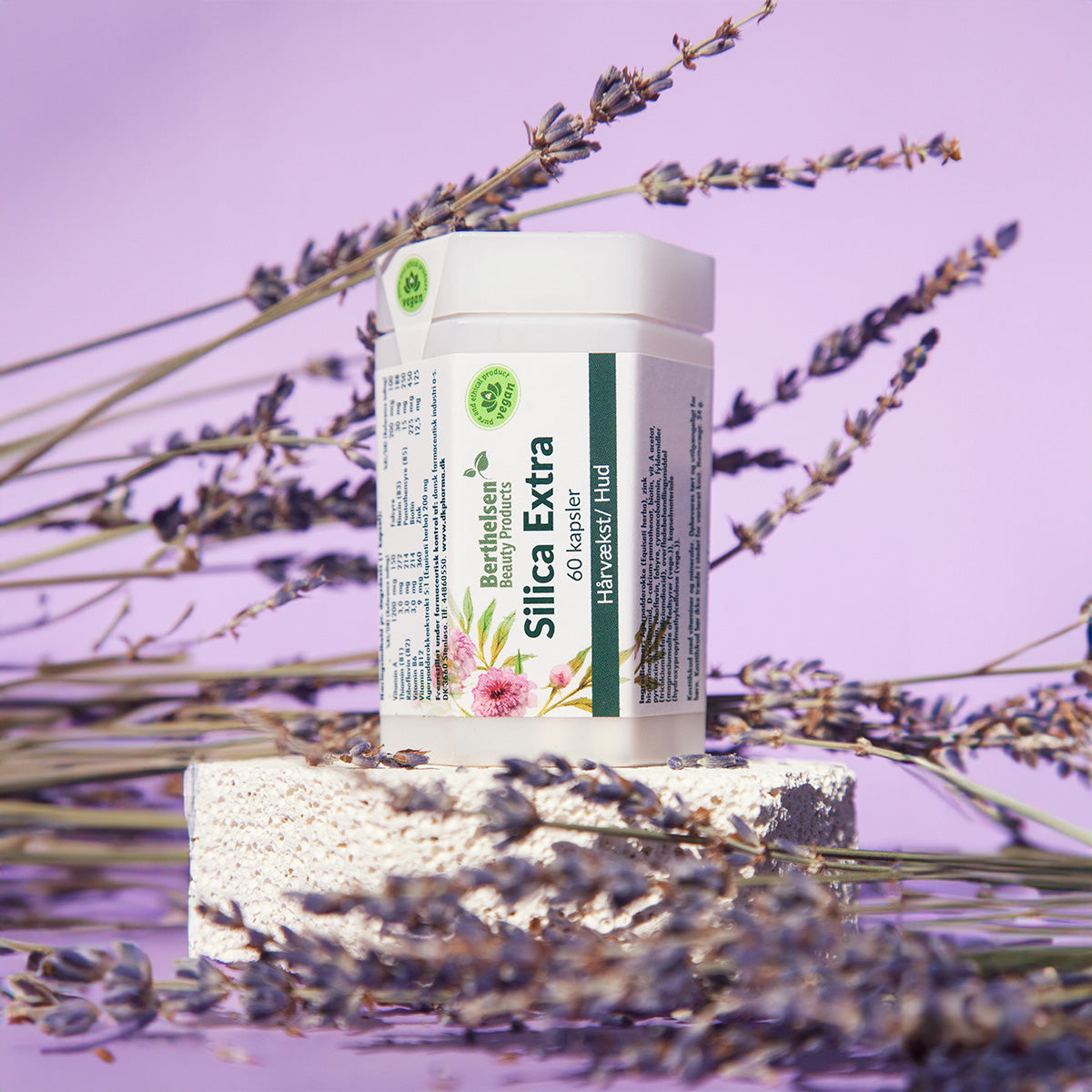 Berthelsen Silica Extra | 60 kapsler fra Berthelsen på Mecindo.dk