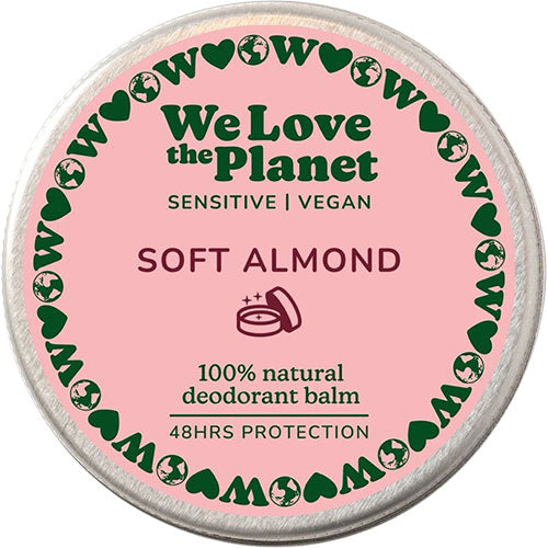 We love the Planet Deodorant Balm (35 gr) | Soft Almond Sensitive fra We love the Planet på Mecindo.dk