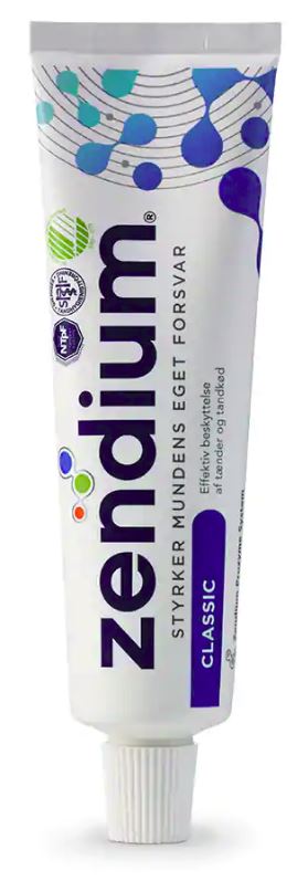 Zendium Tandpasta (75 ml) | Classic fra Zendium på Mecindo.dk