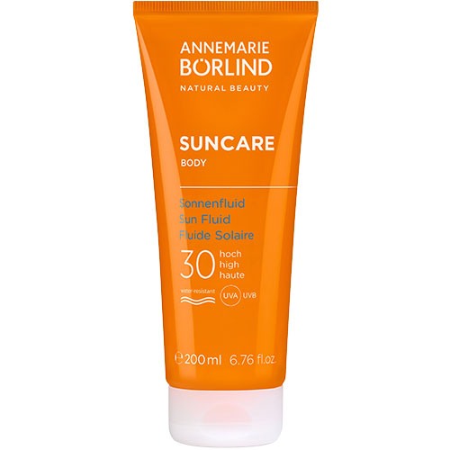 Annemarie Börlind Sun Fluid Body Spf30 | 200 ml fra Annemarie Börlind på Mecindo.dk