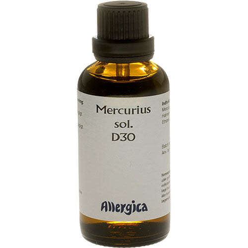 Allergica Mercurius Sol. D30 | 50 ml fra Allergica på Mecindo.dk