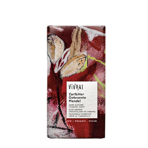 Vivani Brændt Mandel Ø | 80 gr fra Vivani på Mecindo.dk