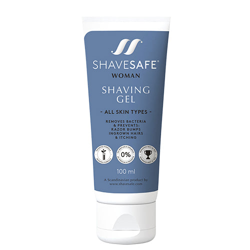 ShaveSafe Gel | 100 ml fra ShaveSafe på Mecindo.dk