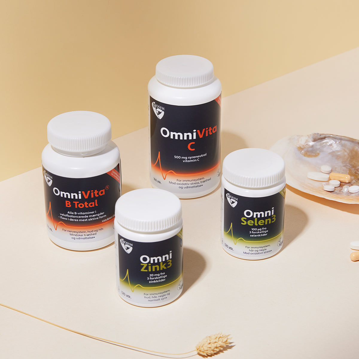 Biosym Omnivita C | 160 Tabl. fra Biosym på Mecindo.dk