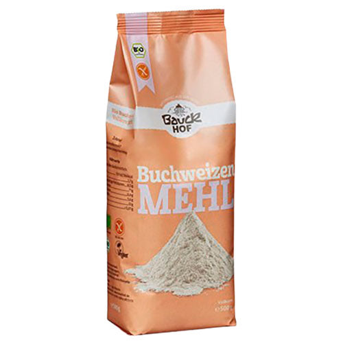 Bauckhof Boghvedemel Fuldkorn Gl.fri Økologisk | 500 gr fra Bauckhof på Mecindo.dk
