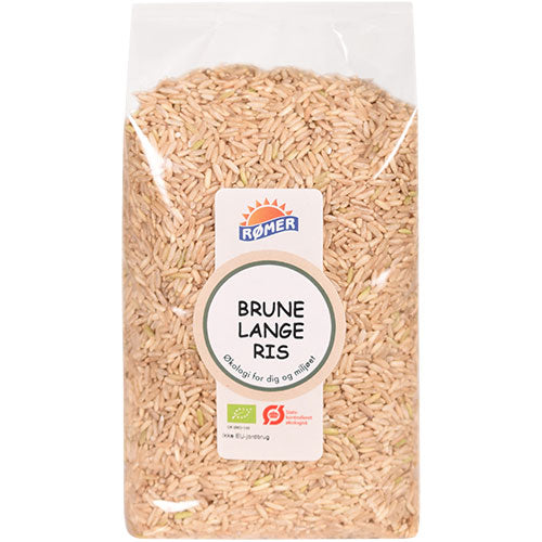 Rømer Ris Lange Brune Økologisk | 1 kg fra Rømer på Mecindo.dk
