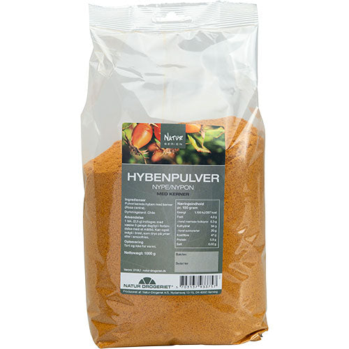 Natur-Drogeriet Hyben Pulver Fint M. Kerner | 1 kg fra Natur-Drogeriet på Mecindo.dk