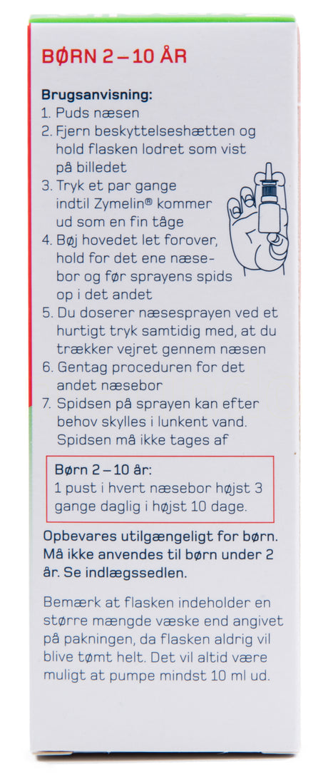 Zymelin Næsespray Til Børn | 10 ml fra Zymelin på Mecindo.dk