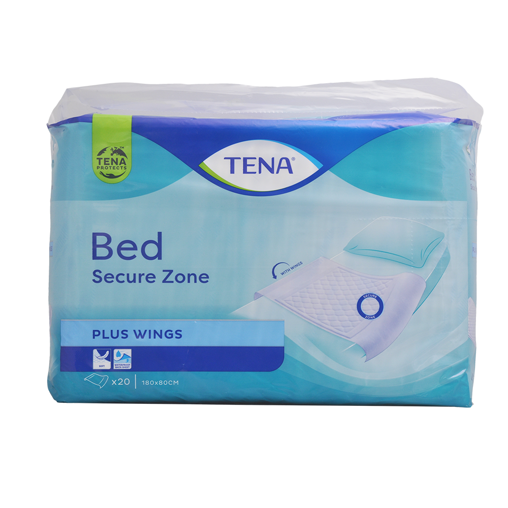 Tena Underlag Med Vinger 80 X 180 Cm fra Tena på Mecindo.dk