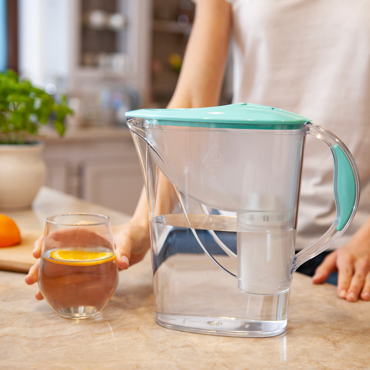 Dafi Vandfilterkande 2,4 L | Blå