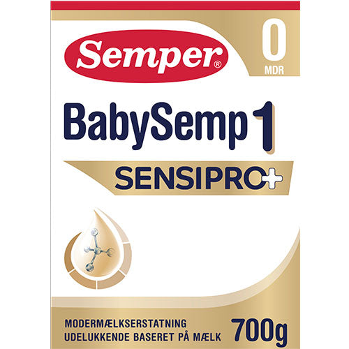Semper Babysemp 1 Sensipro+ Modermælkserstatning 0+ | 700 g fra Semper på Mecindo.dk