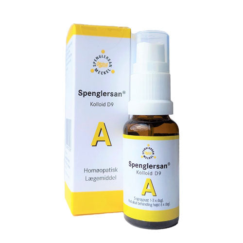 Spenglersan Meckel Spenglersan A Kolloid D9 | 20 ml fra Spenglersan Meckel på Mecindo.dk