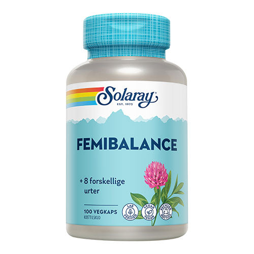 Solaray Femi Balance | 100 kapsler fra Solaray på Mecindo.dk