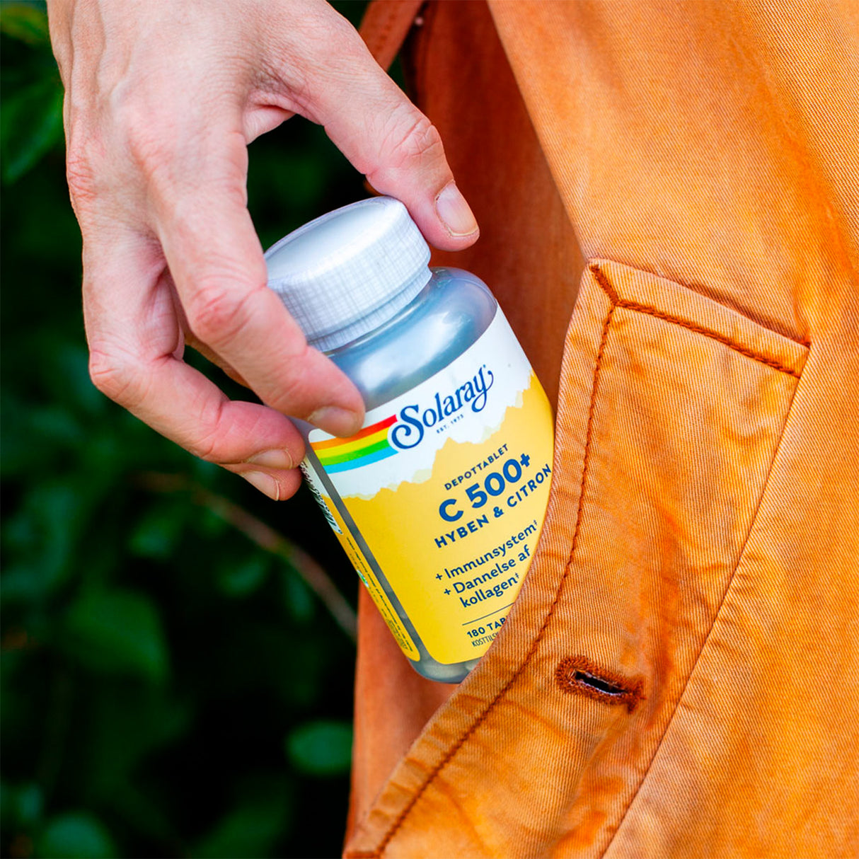 Solaray C-vitamin C500+ | 100 Tabl. fra Solaray på Mecindo.dk