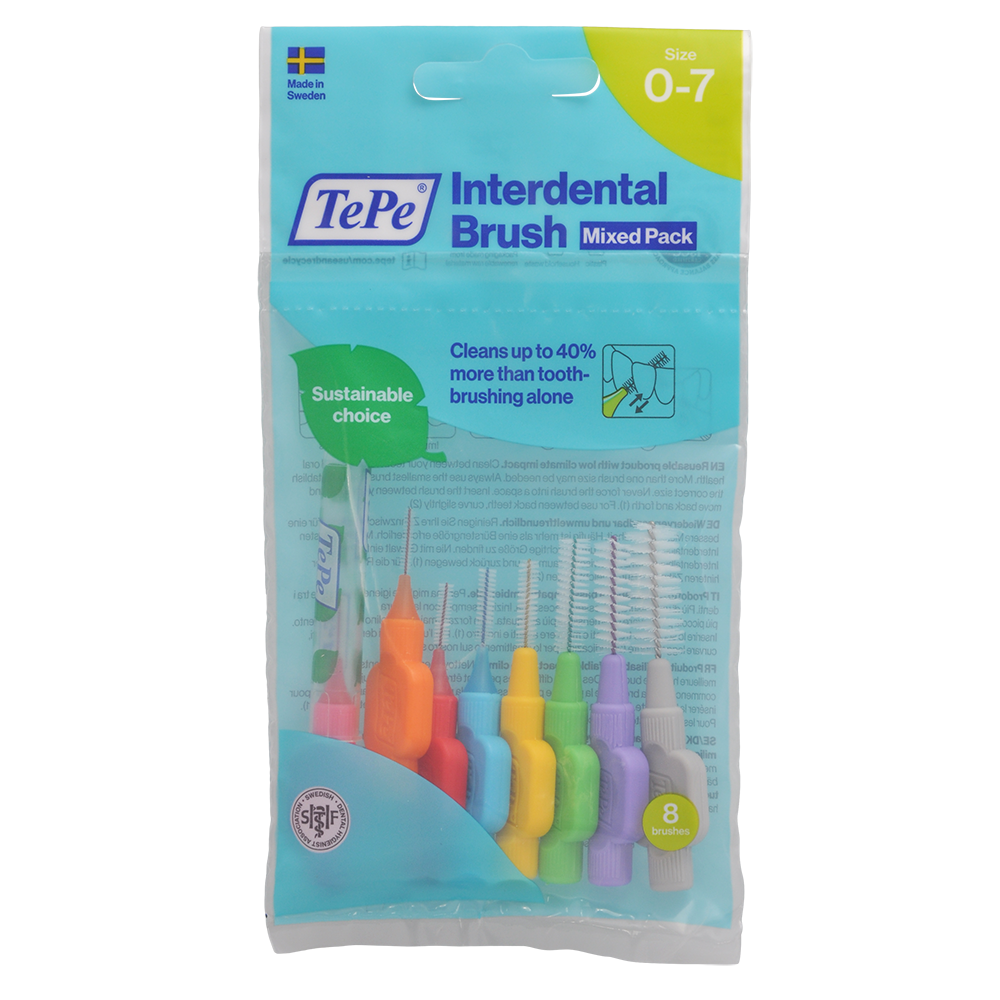 TePe Mellemrumsbørste Mixed Pack fra Mecindo.dk på Mecindo.dk