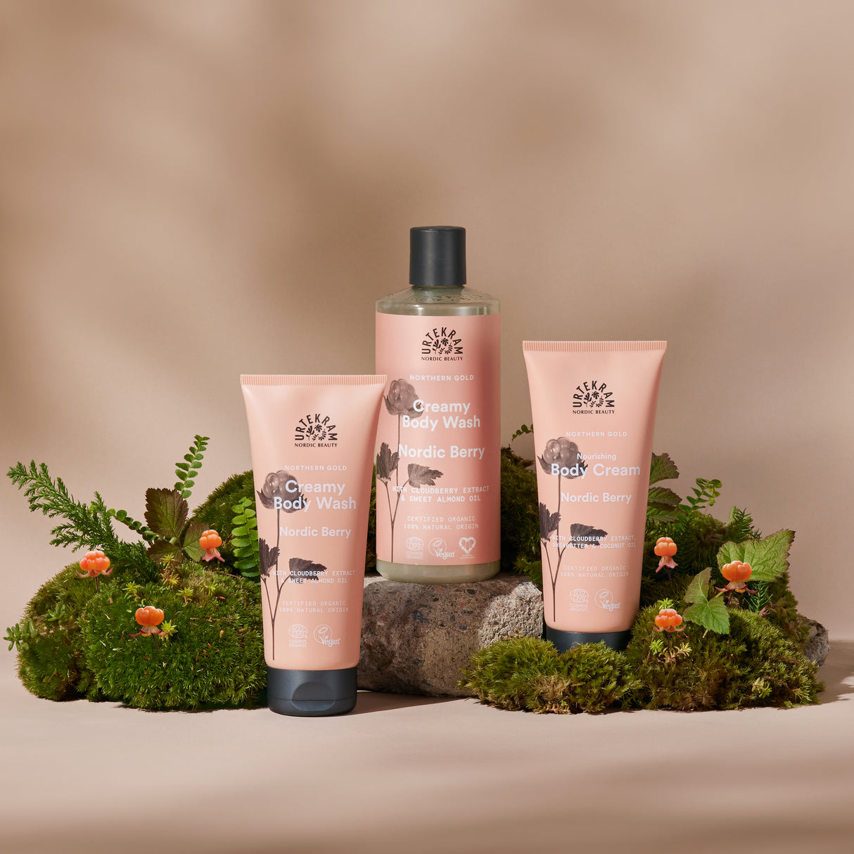 Urtekram Creamy Body Wash Nordic Berry | 500 ML fra Urtekram på Mecindo.dk