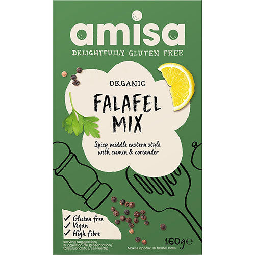 Amisa Falafel Mix Økologisk | 160 gr fra Amisa på Mecindo.dk