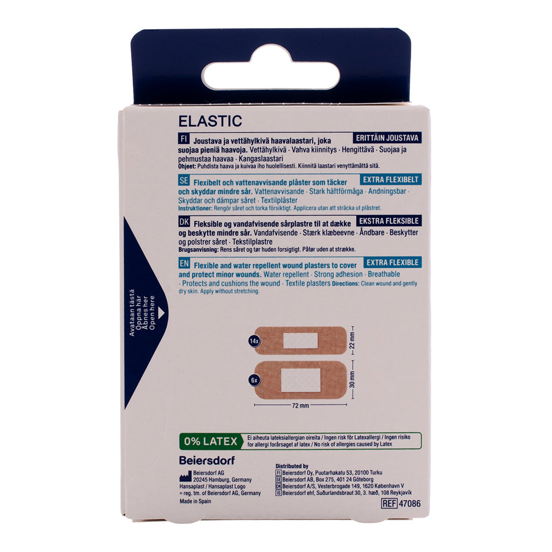 Hansaplast Elastic Plaster fra Hansaplast på Mecindo.dk
