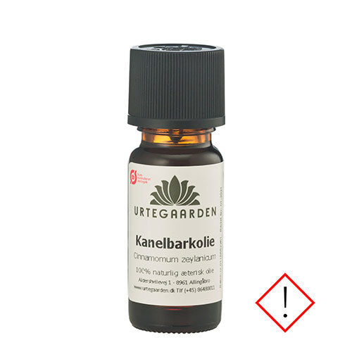 Urtegaarden Kanelbarkolie Økologisk | 5 ml fra Urtegaarden på Mecindo.dk