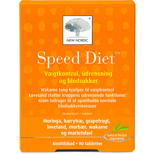 New Nordic Speed Diet | 90 Tabl. fra New Nordic på Mecindo.dk