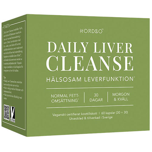 NORDBO Daily Liver Cleanse | 60 kapsler fra NORDBO på Mecindo.dk