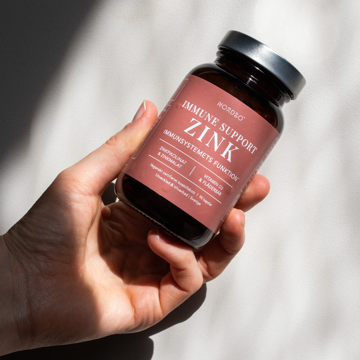 NORDBO Immune Support Zink | 90 kapsler fra NORDBO på Mecindo.dk
