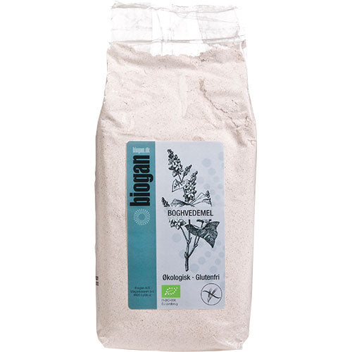 Biogan Økologisk Boghvedemel | 1 kg fra Biogan på Mecindo.dk