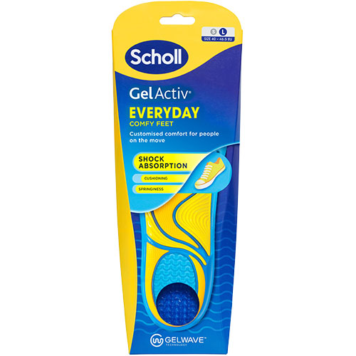 Scholl Gel Activ Insole Everyday (L) fra Scholl på Mecindo.dk