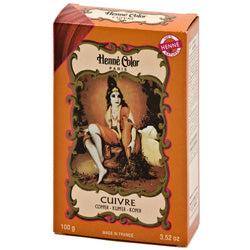 Henna Hårfarve Pulver (100 gr) | Kobber fra Henna på Mecindo.dk