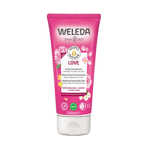 Weleda Aroma Shower Love | 200 ml fra Weleda på Mecindo.dk