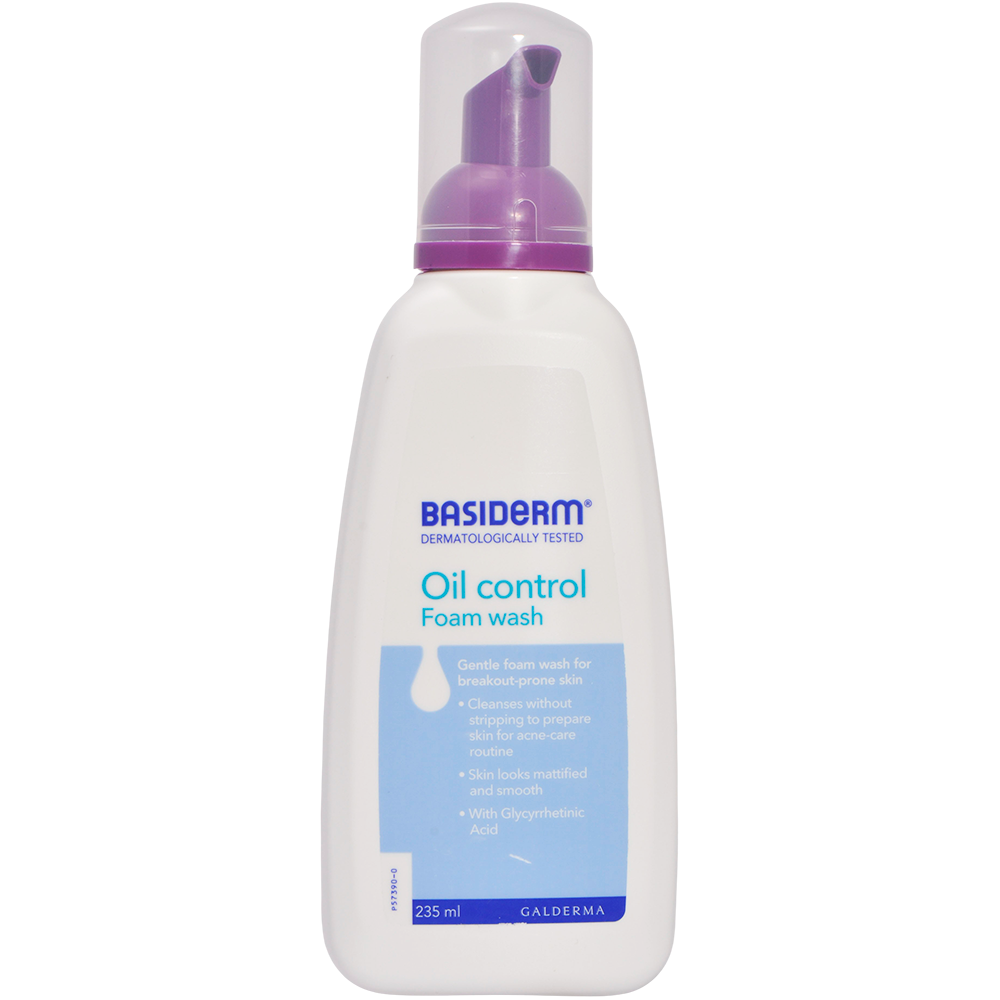 Basiderm Oil Control Foam Wash | 235 ml