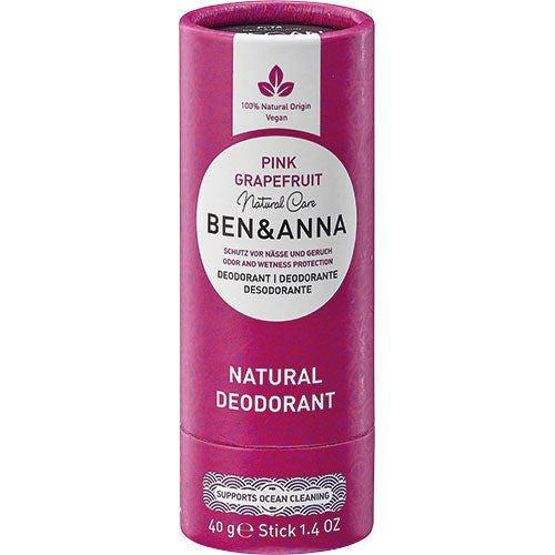 Ben & Anna Deodorant (40 gr) | Pink Grapefruit fra Ben & Anna på Mecindo.dk