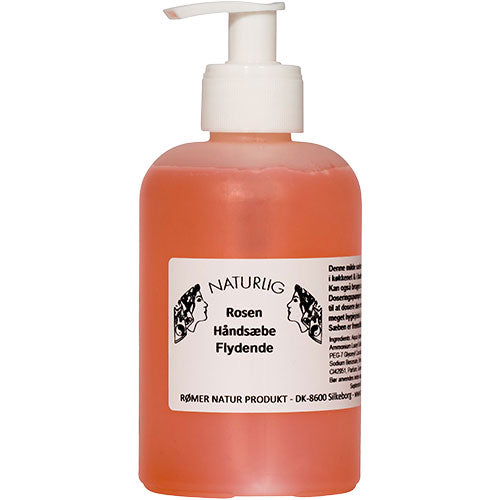 Wild Rose Håndsæbe Flydende Rose M. Pumpe | 300 ml fra Wild Rose på Mecindo.dk