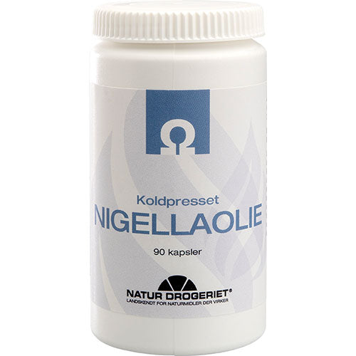Natur-Drogeriet Nigellafrøolie | 90 kapsler fra Natur-Drogeriet på Mecindo.dk
