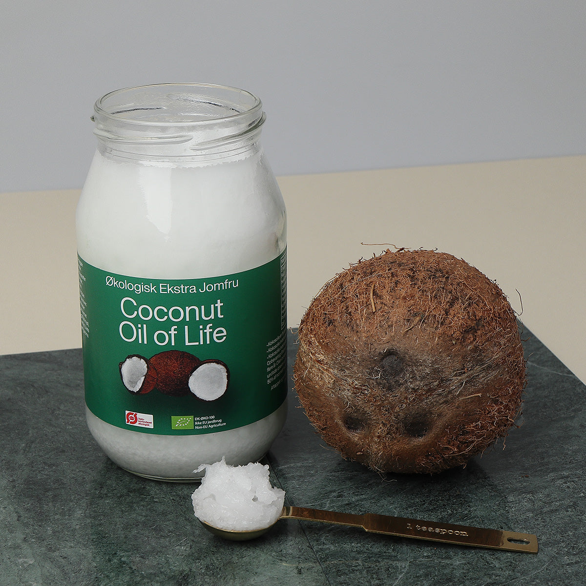 Oil of Life Kokosolie Økologisk | 500 ml fra Oil of Life på Mecindo.dk