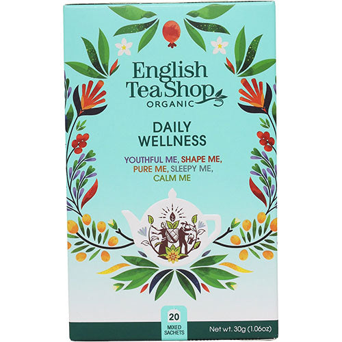 English Tea Shop Daily Wellness Tea, Økologisk | 20 br fra English Tea Shop på Mecindo.dk