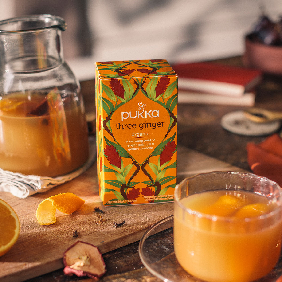 Pukka Three Ginger Te | 20 br fra Pukka på Mecindo.dk