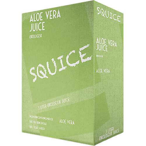 Squice Aloe Vera Juice Økologisk | 3 ltr fra Squice på Mecindo.dk