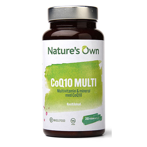 Natures Own Coq10 Multi | 30 kapsler fra Natures Own på Mecindo.dk