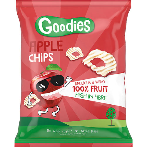 Goodies Apple Chips | 15 gr fra Goodies på Mecindo.dk