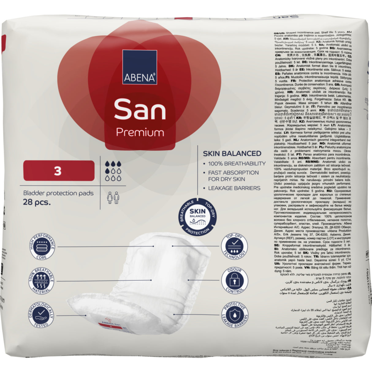 Abena San 3 | 28 stk fra Abena på Mecindo.dk