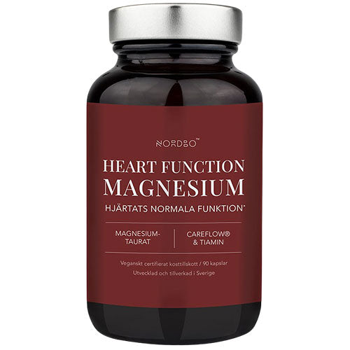NORDBO Heart Function Magnesium | 90 kapsler fra NORDBO på Mecindo.dk