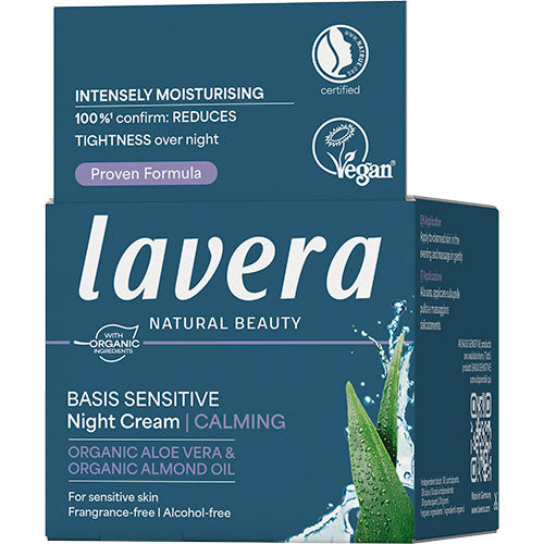 lavera Basis Sensitive Nat Creme Regenerating | 50 ml fra lavera på Mecindo.dk