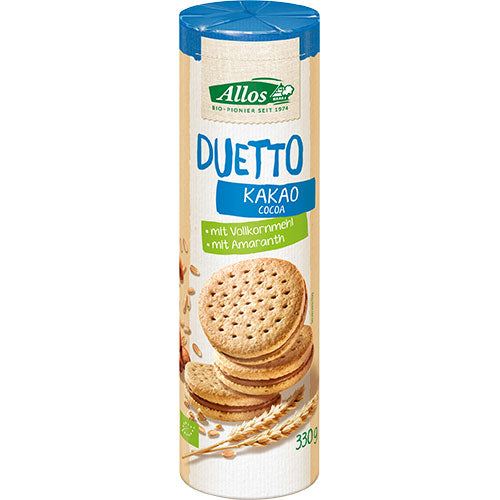 Allos Dobbelkiks M. Kakaocreme Økologisk | 330 gr fra Allos på Mecindo.dk