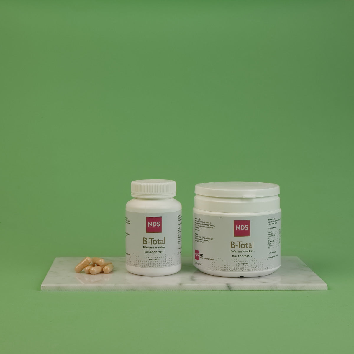 NDS B-total Vitamin | 90 kapsler fra NDS på Mecindo.dk