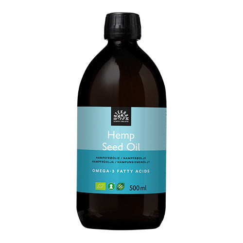 Urtekram Hampefrøolie Økologisk Koldpresset | 500 ml fra Urtekram på Mecindo.dk