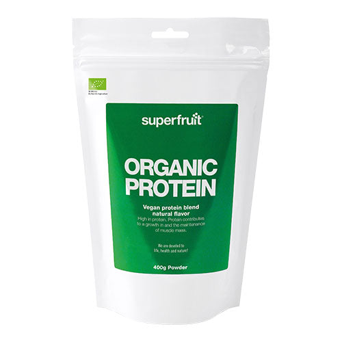 Superfruit Organic Protein Økologisk | 400 gr fra Superfruit på Mecindo.dk