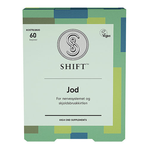 SHIFT Jod | 60 kapsler fra SHIFT på Mecindo.dk