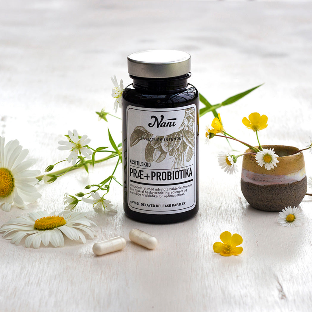 Nani Præ + Probiotika | 60 kapsler fra Nani på Mecindo.dk